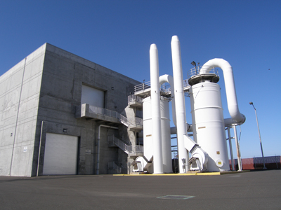 Dewatering Bldg scrubbers